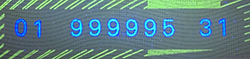 secure paper UV sequential number